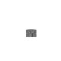 Tresco Tresco Infinex Square End Cap Set, Gray L-XSQRECP-GY-1